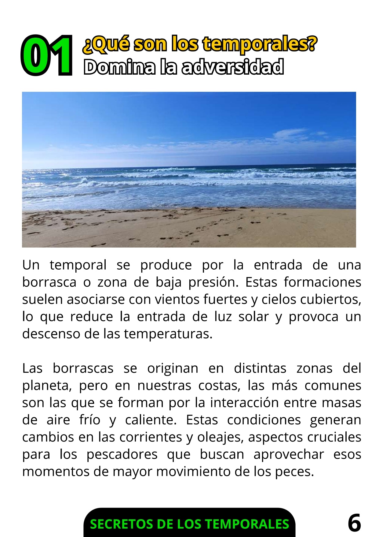 Libro Físico de Pesca en Temporales