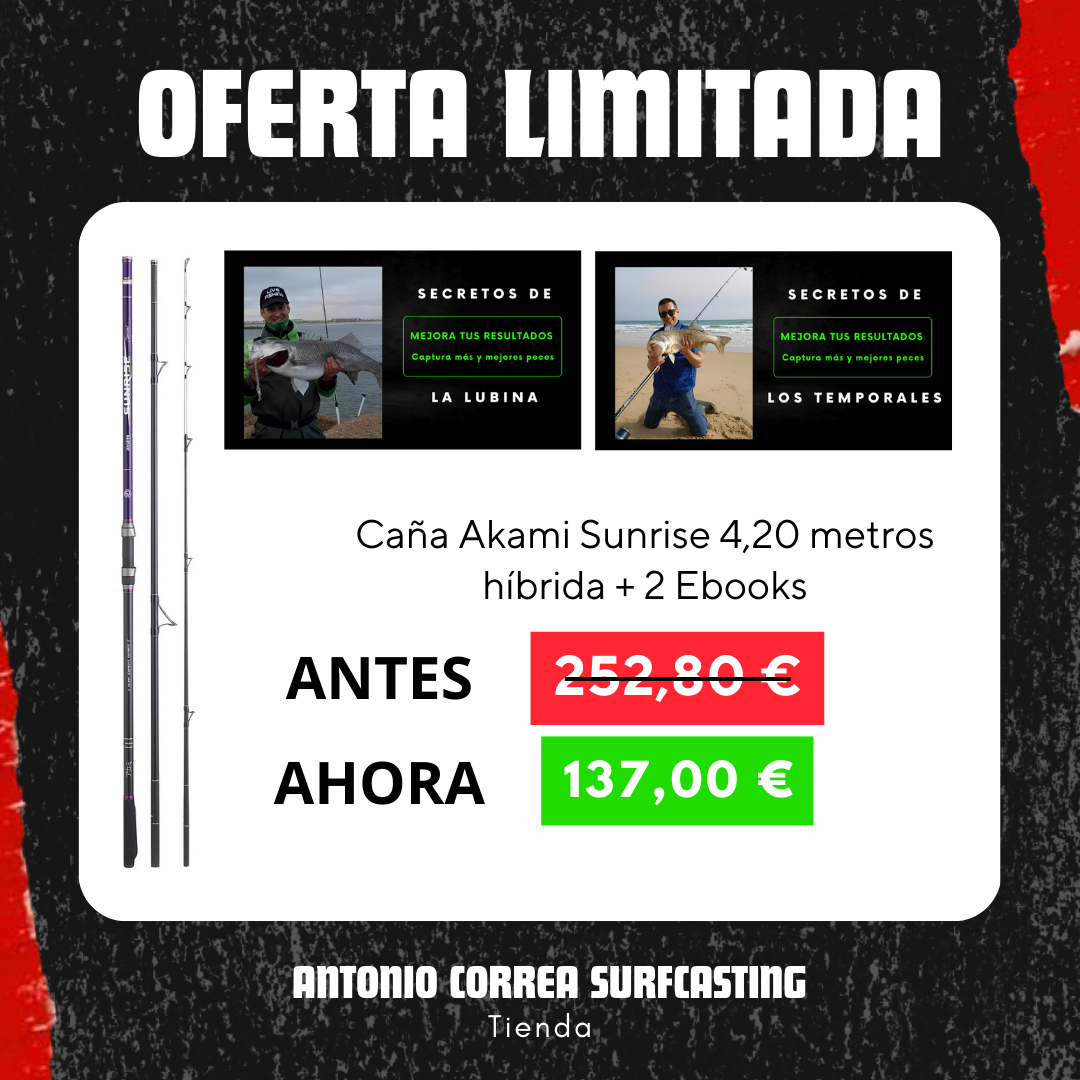 Pack Caña Akami Sunrise + Secretos de los Temporales