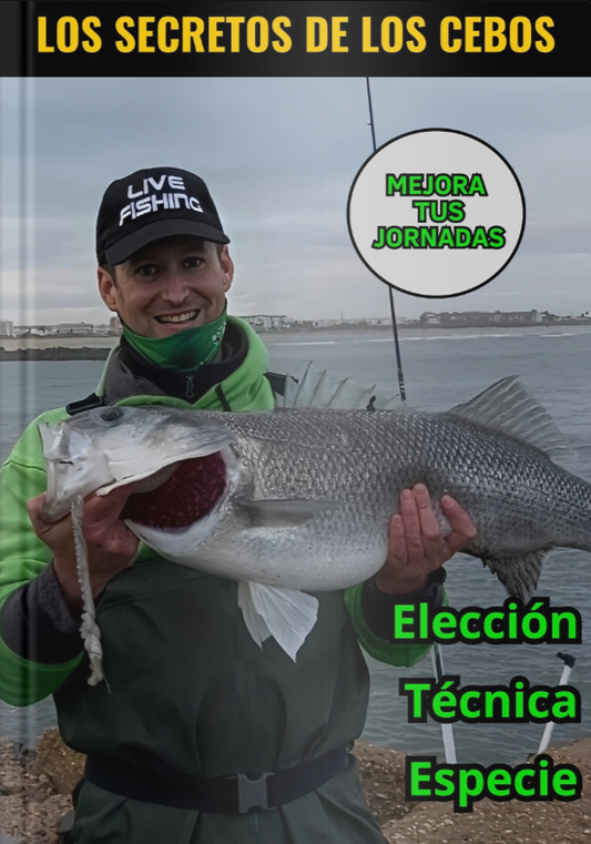 Libro Físico de Pesca Los Secretos de los Cebos
