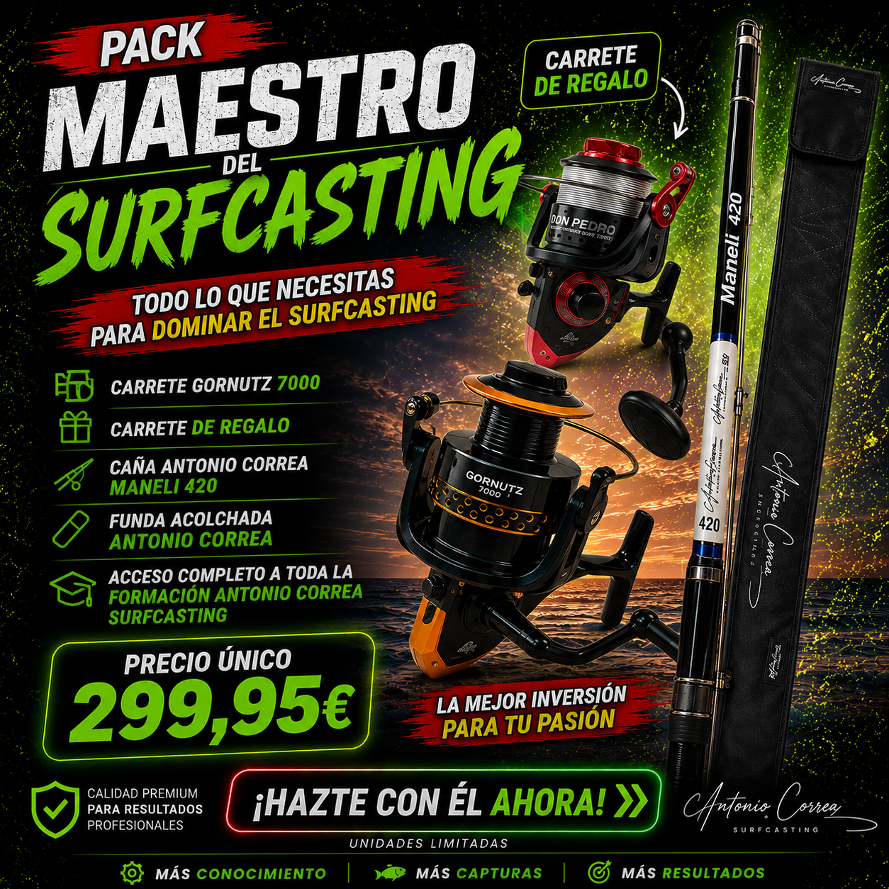 Pack Maestro del Surfcasting