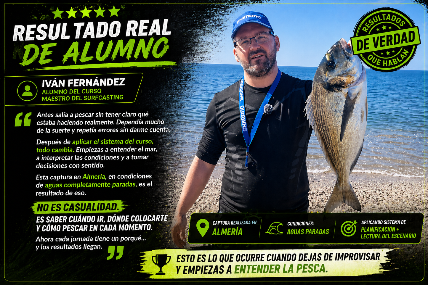 Curso Especialización Maestro del Surfcasting