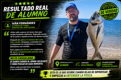 Curso Especialización Maestro del Surfcasting