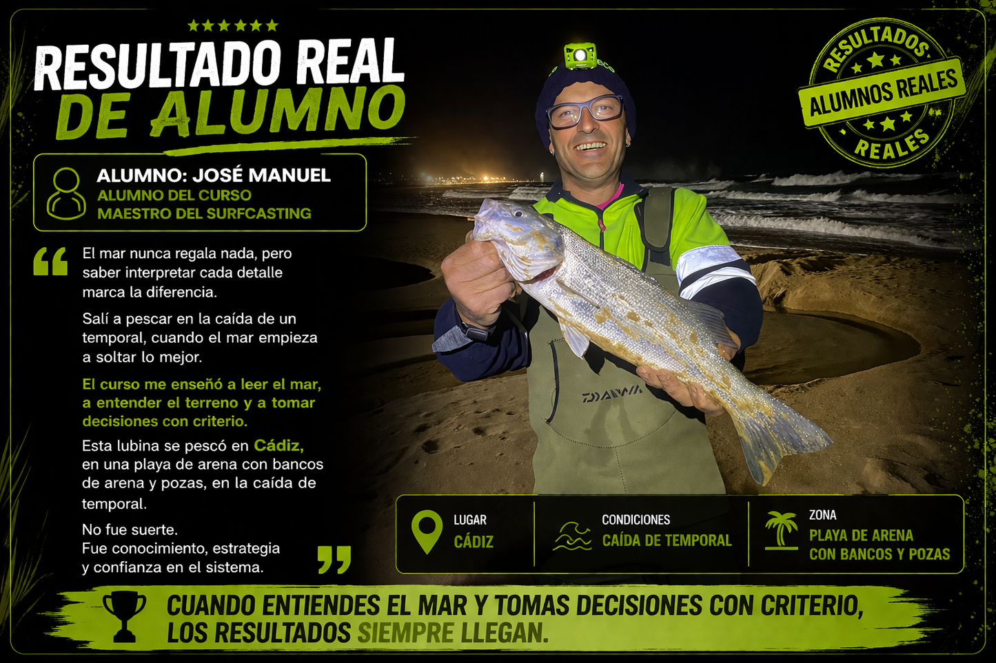 Curso Especialización Maestro del Surfcasting