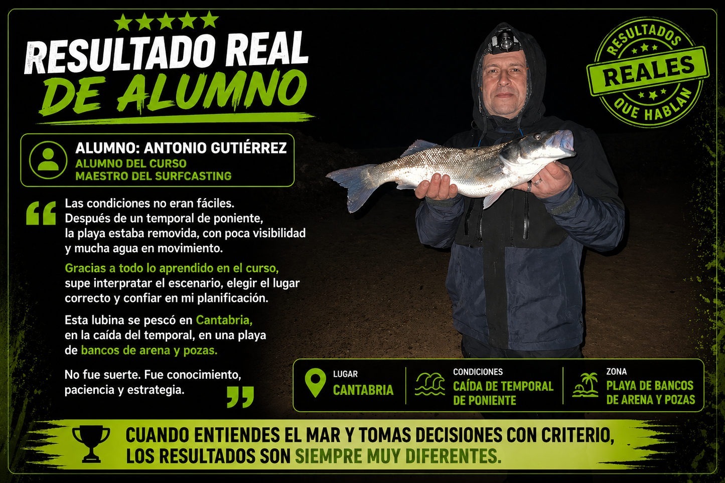 Curso Especialización Maestro del Surfcasting