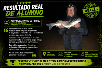 Curso Especialización Maestro del Surfcasting