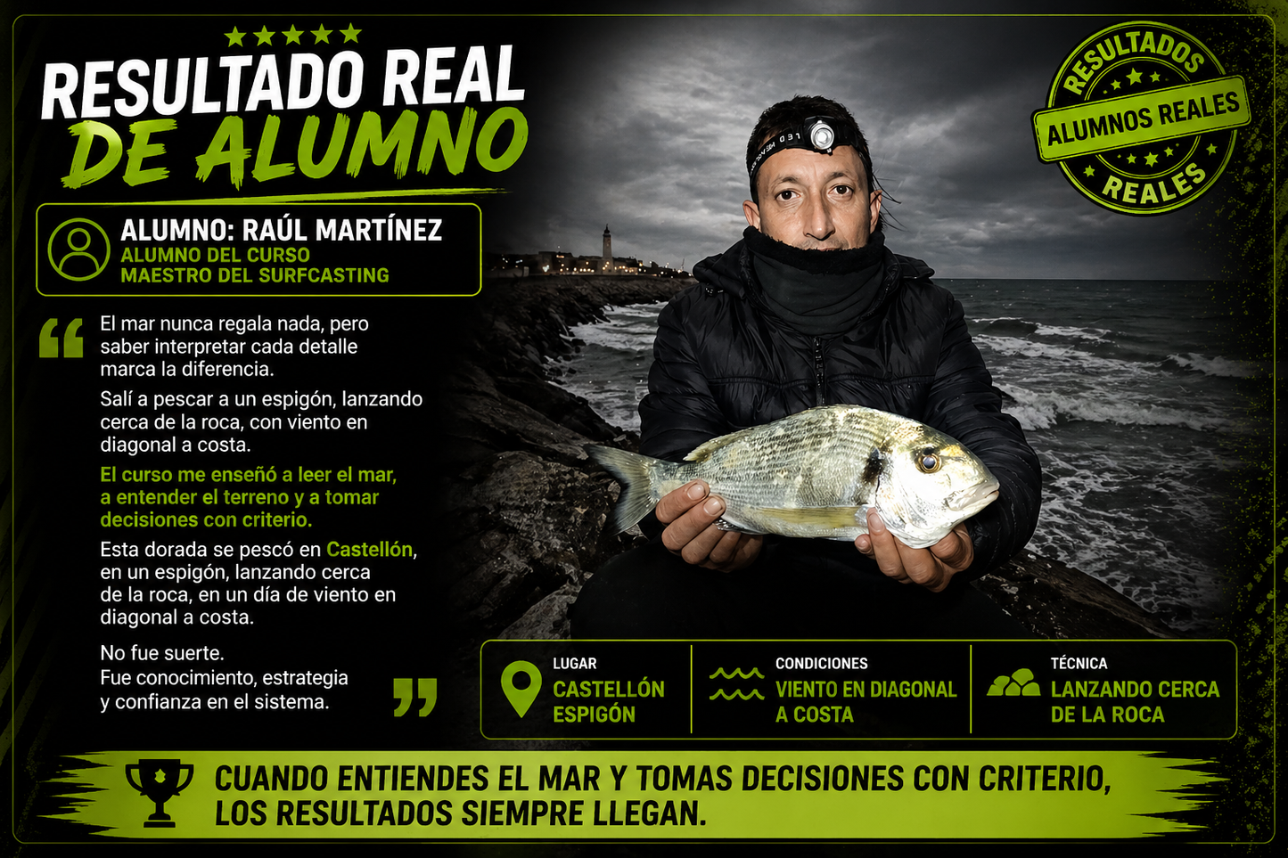 Curso Especialización Maestro del Surfcasting