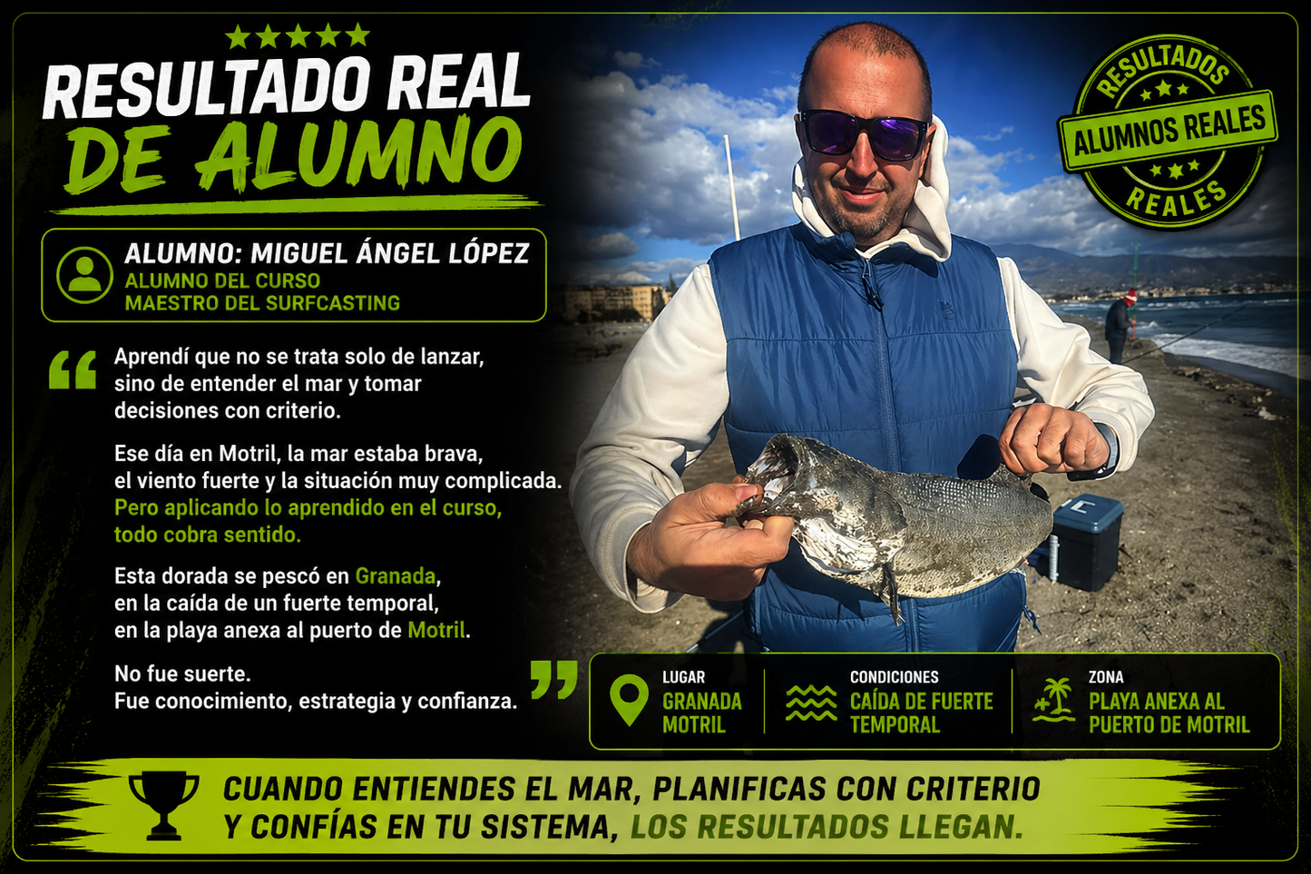 Curso Especialización Maestro del Surfcasting