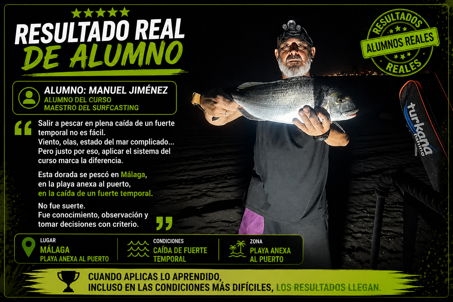 Curso Especialización Maestro del Surfcasting