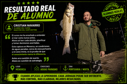 Curso Especialización Maestro del Surfcasting