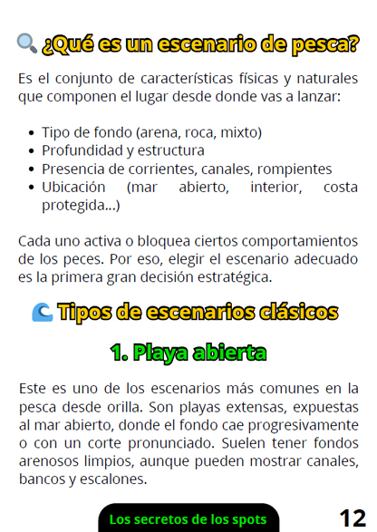 Ebook Los Secretos de los Spots